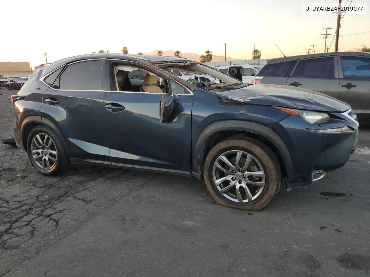 2015 Lexus Nx 200T VIN: JTJYARBZ4F2019077 Lot: 80757784