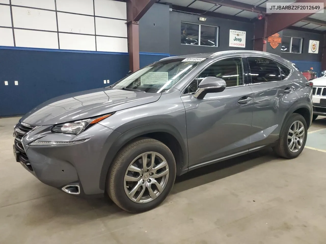 2015 Lexus Nx 200T VIN: JTJBARBZ2F2012649 Lot: 80916544