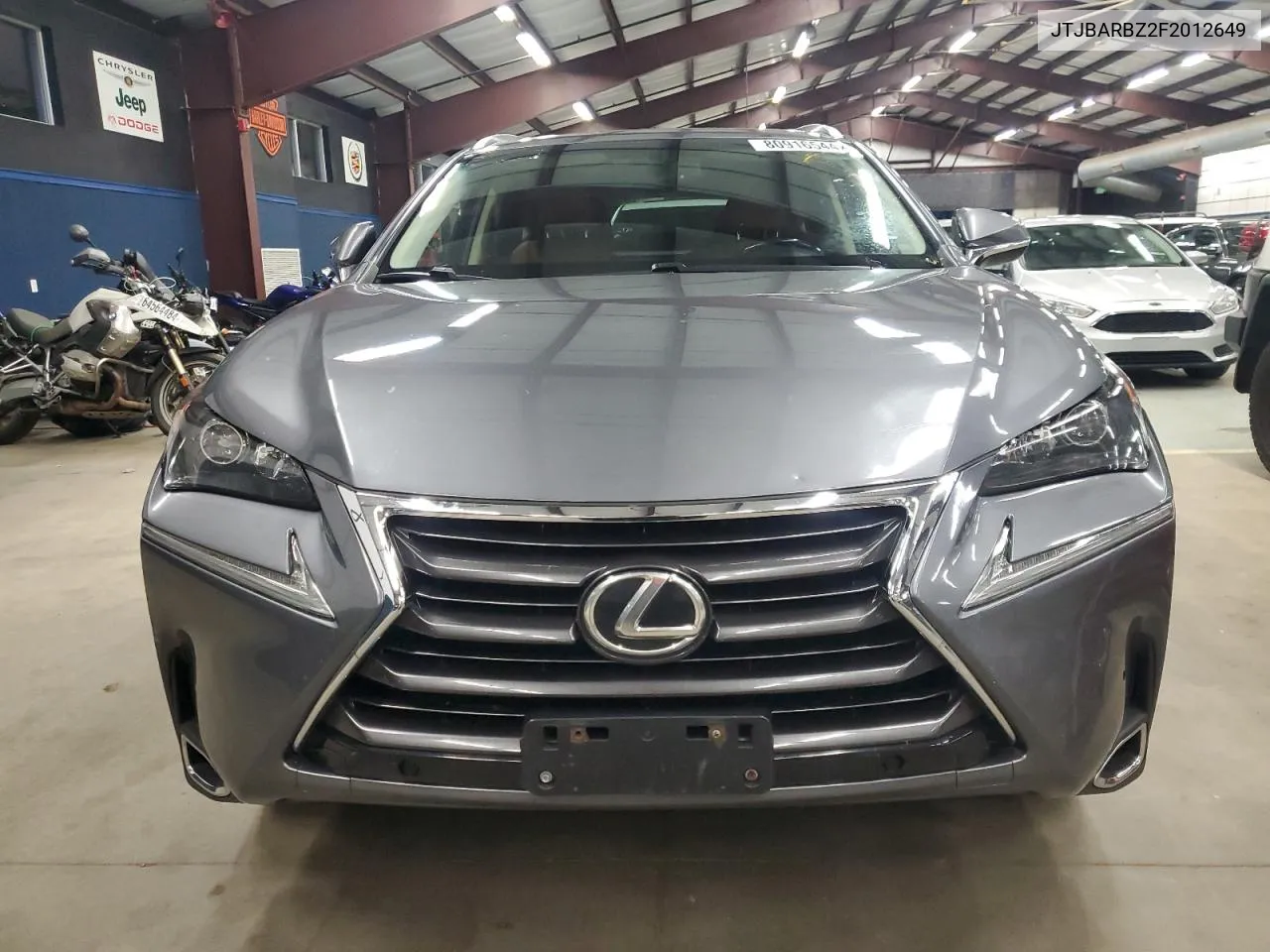 2015 Lexus Nx 200T VIN: JTJBARBZ2F2012649 Lot: 80916544