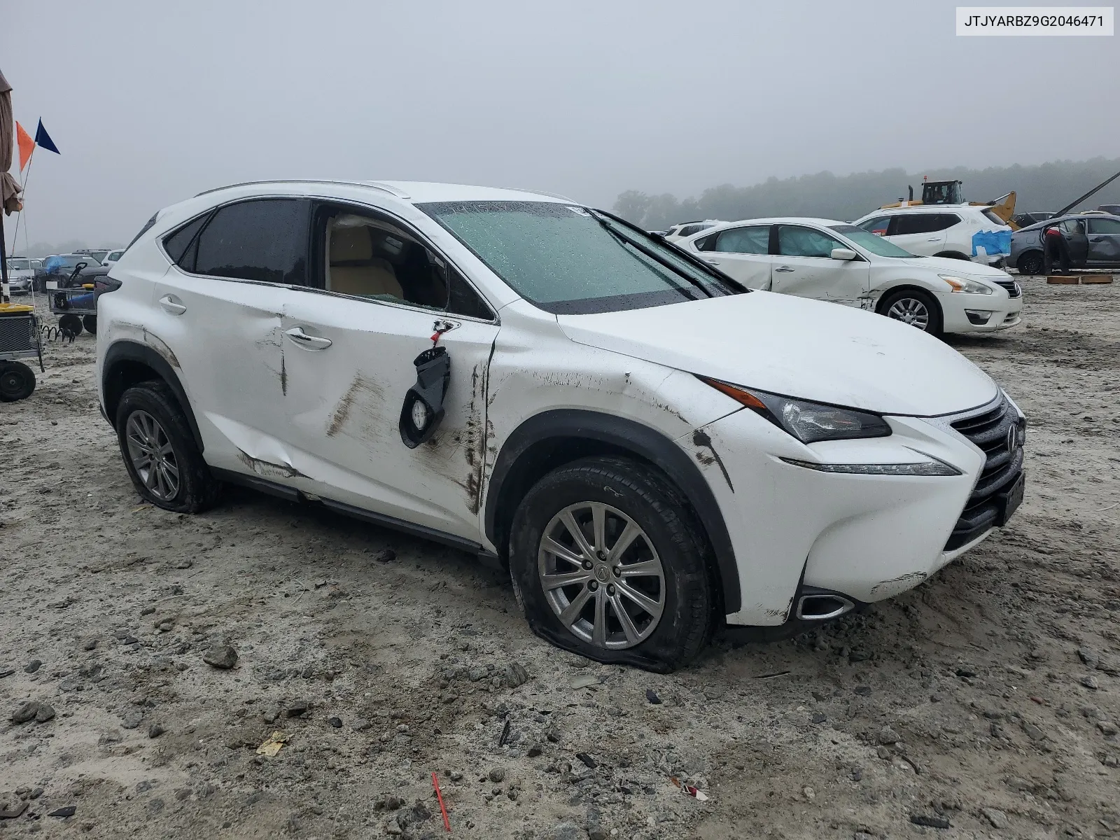 2016 Lexus Nx 200T Base VIN: JTJYARBZ9G2046471 Lot: 54867954