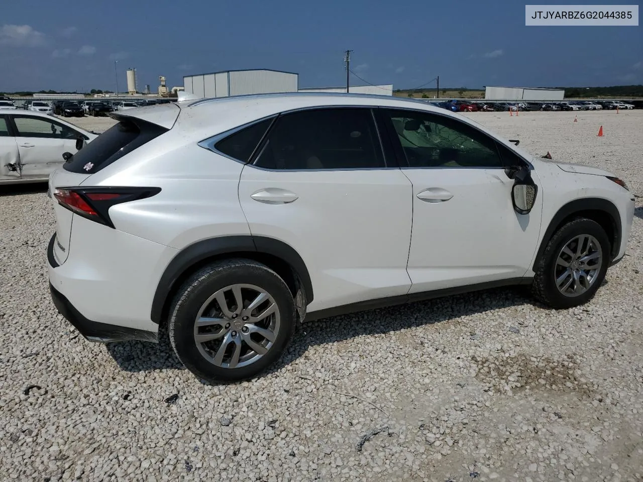 2016 Lexus Nx 200T Base VIN: JTJYARBZ6G2044385 Lot: 57130864