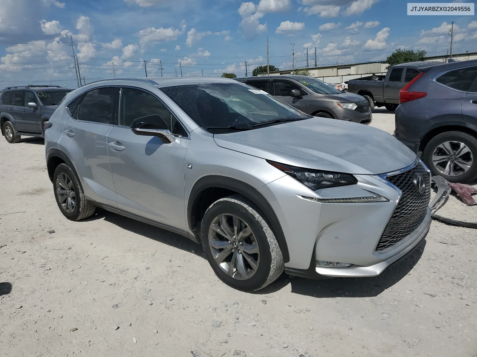 2016 Lexus Nx 200T Base VIN: JTJYARBZXG2049556 Lot: 62677084