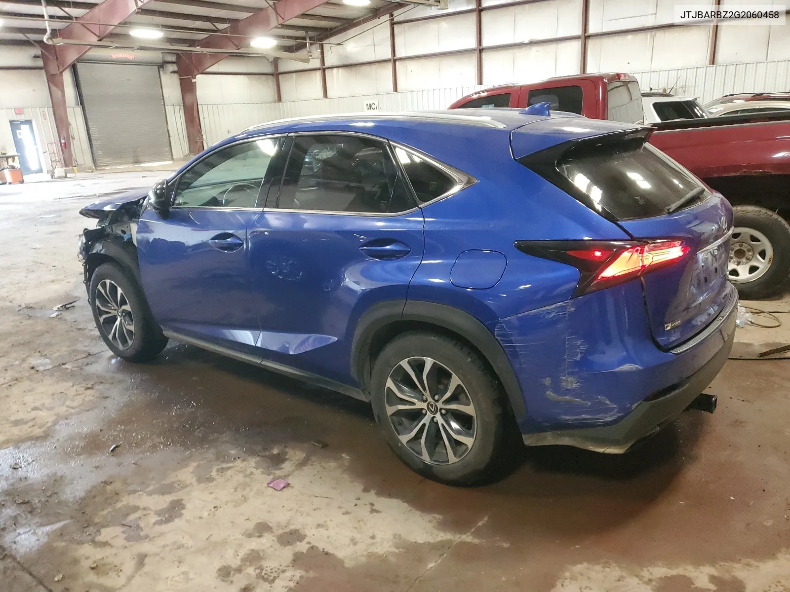 2016 Lexus Nx 200T Base VIN: JTJBARBZ2G2060458 Lot: 64514764