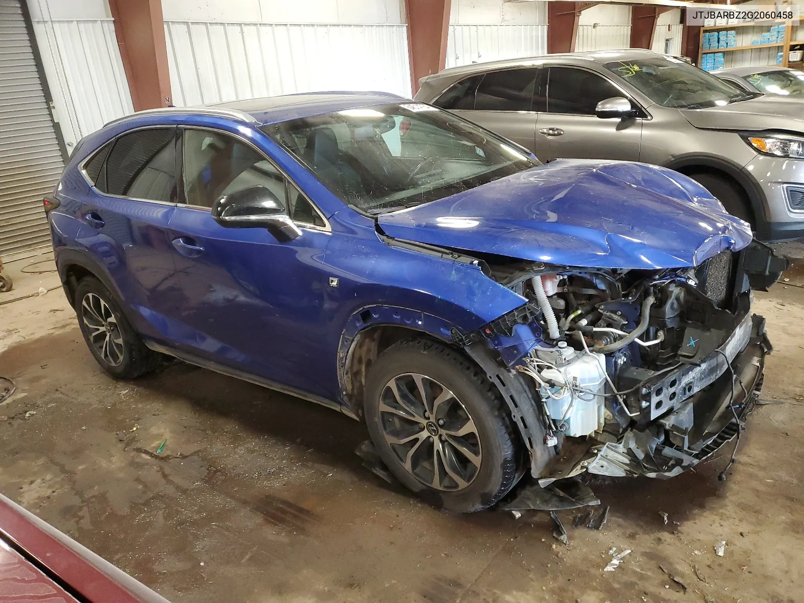 2016 Lexus Nx 200T Base VIN: JTJBARBZ2G2060458 Lot: 64514764