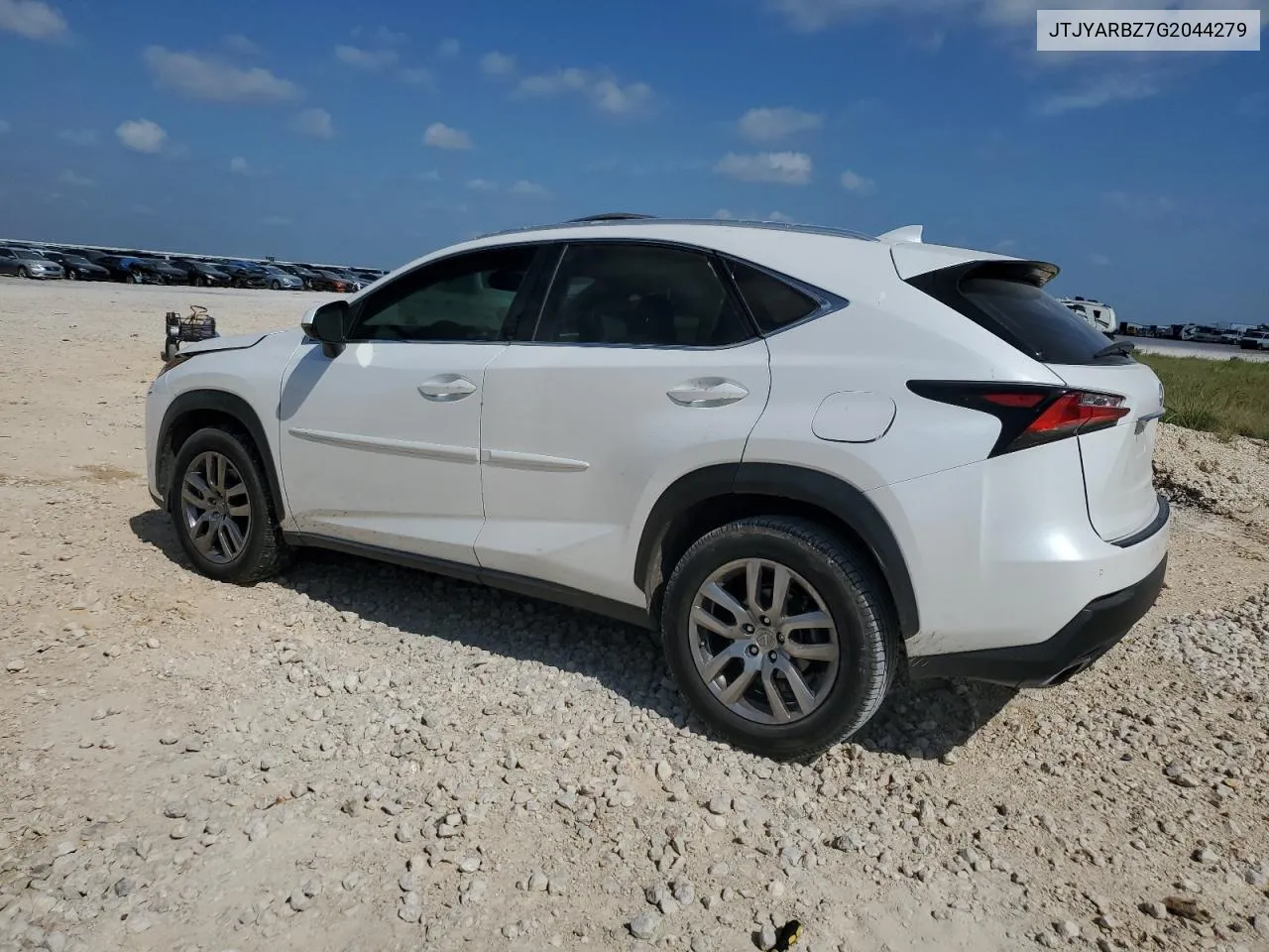 2016 Lexus Nx 200T Base VIN: JTJYARBZ7G2044279 Lot: 66442994