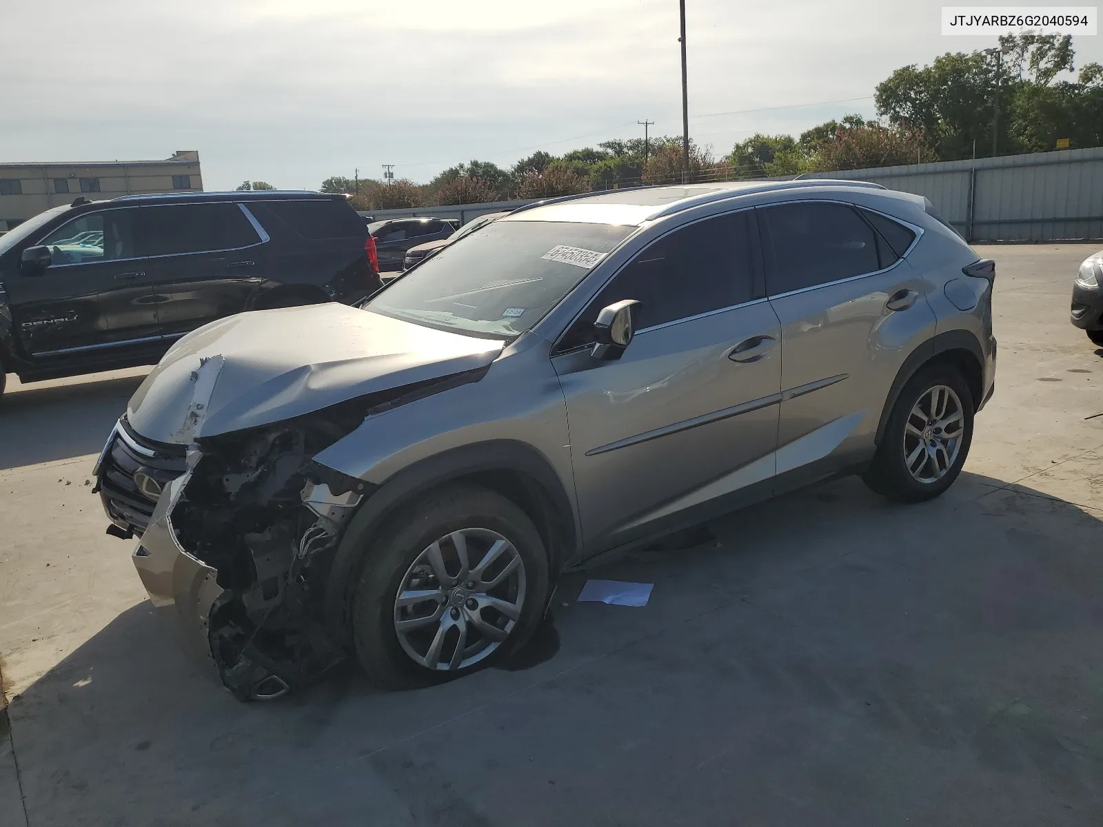 JTJYARBZ6G2040594 2016 Lexus Nx 200T Base