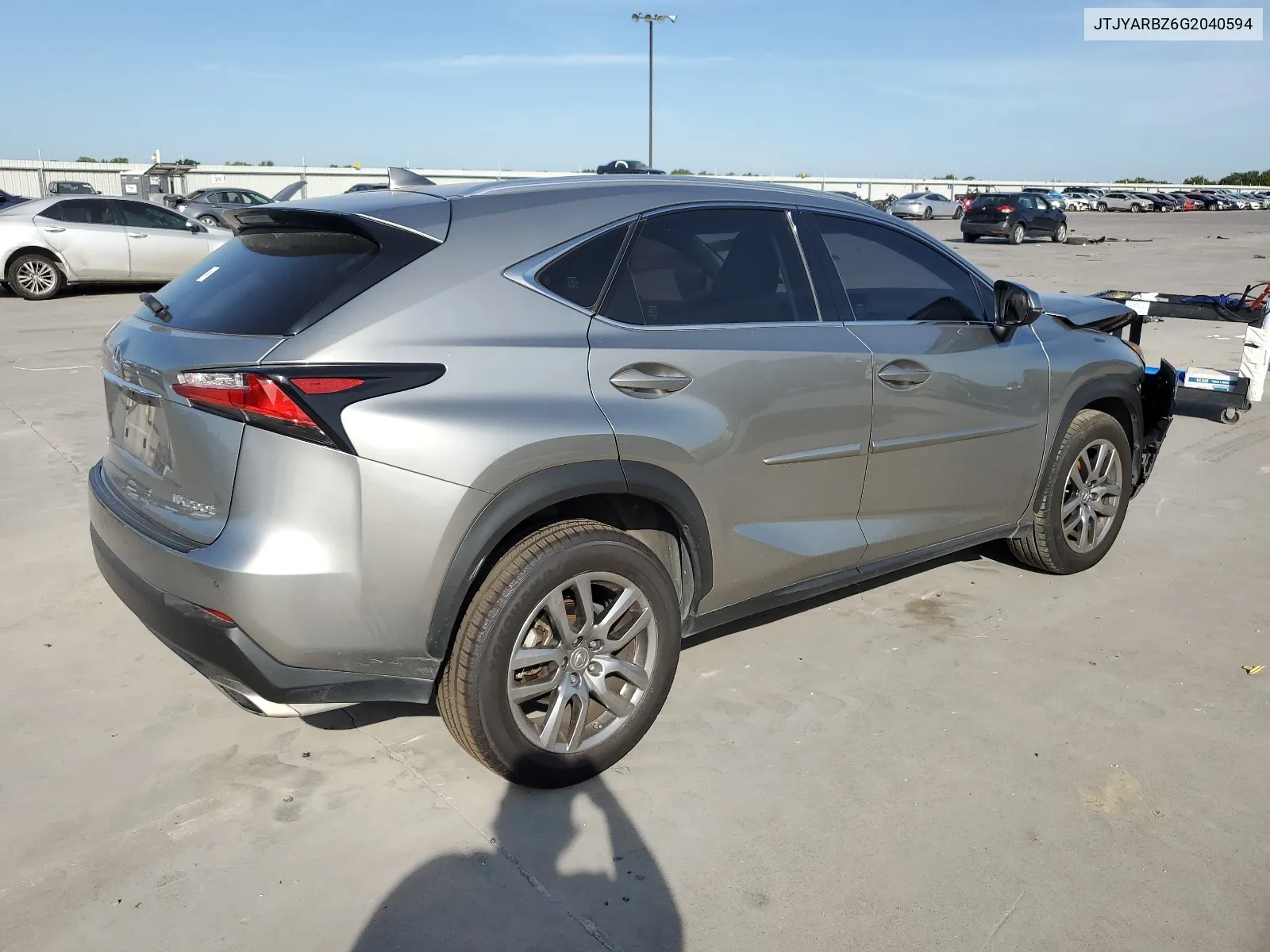 2016 Lexus Nx 200T Base VIN: JTJYARBZ6G2040594 Lot: 67450354