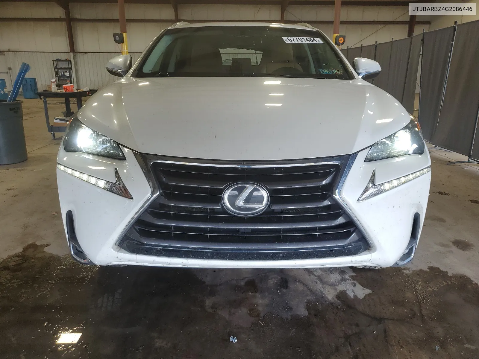 2016 Lexus Nx 200T Base VIN: JTJBARBZ4G2086446 Lot: 67701484