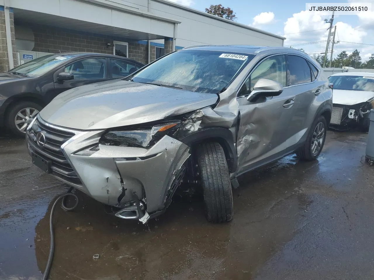 2016 Lexus Nx 200T Base VIN: JTJBARBZ5G2061510 Lot: 68104284