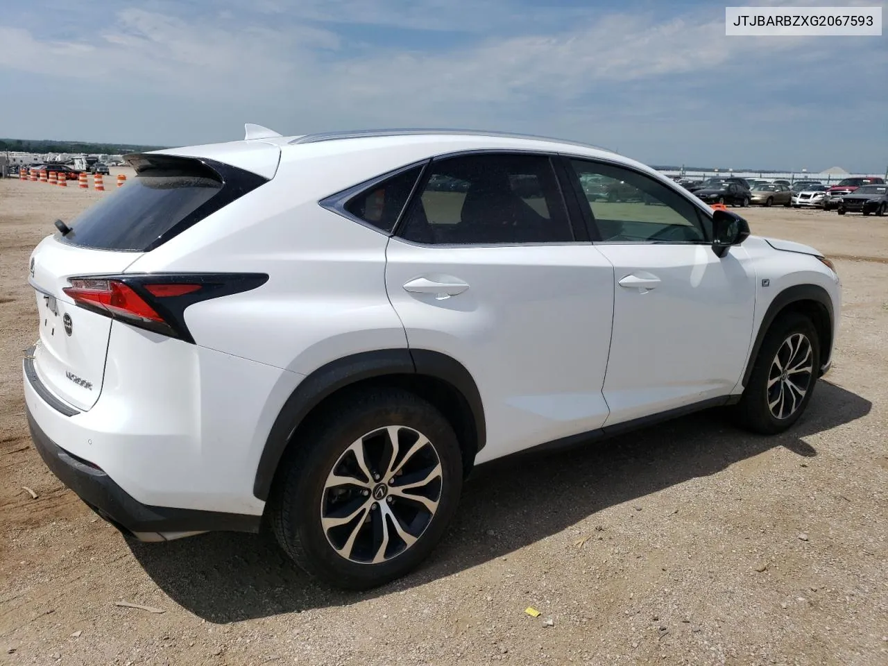 JTJBARBZXG2067593 2016 Lexus Nx 200T Base