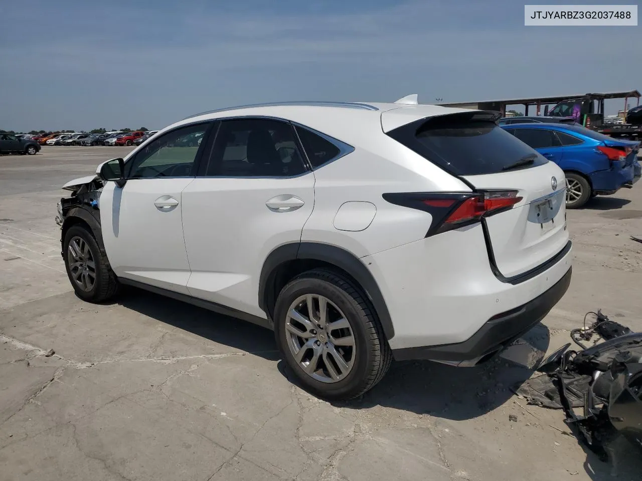 2016 Lexus Nx 200T Base VIN: JTJYARBZ3G2037488 Lot: 68807094