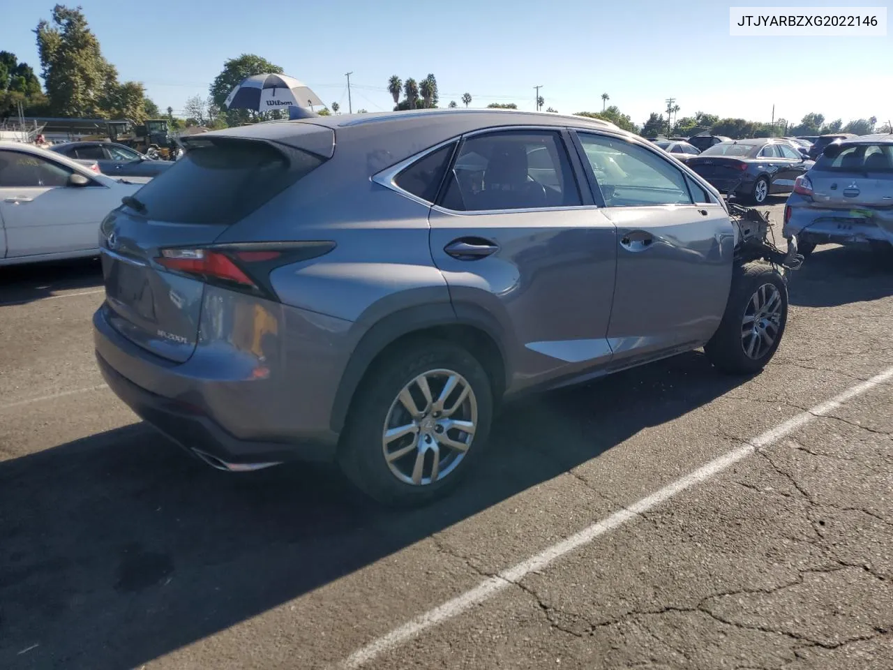 JTJYARBZXG2022146 2016 Lexus Nx 200T Base