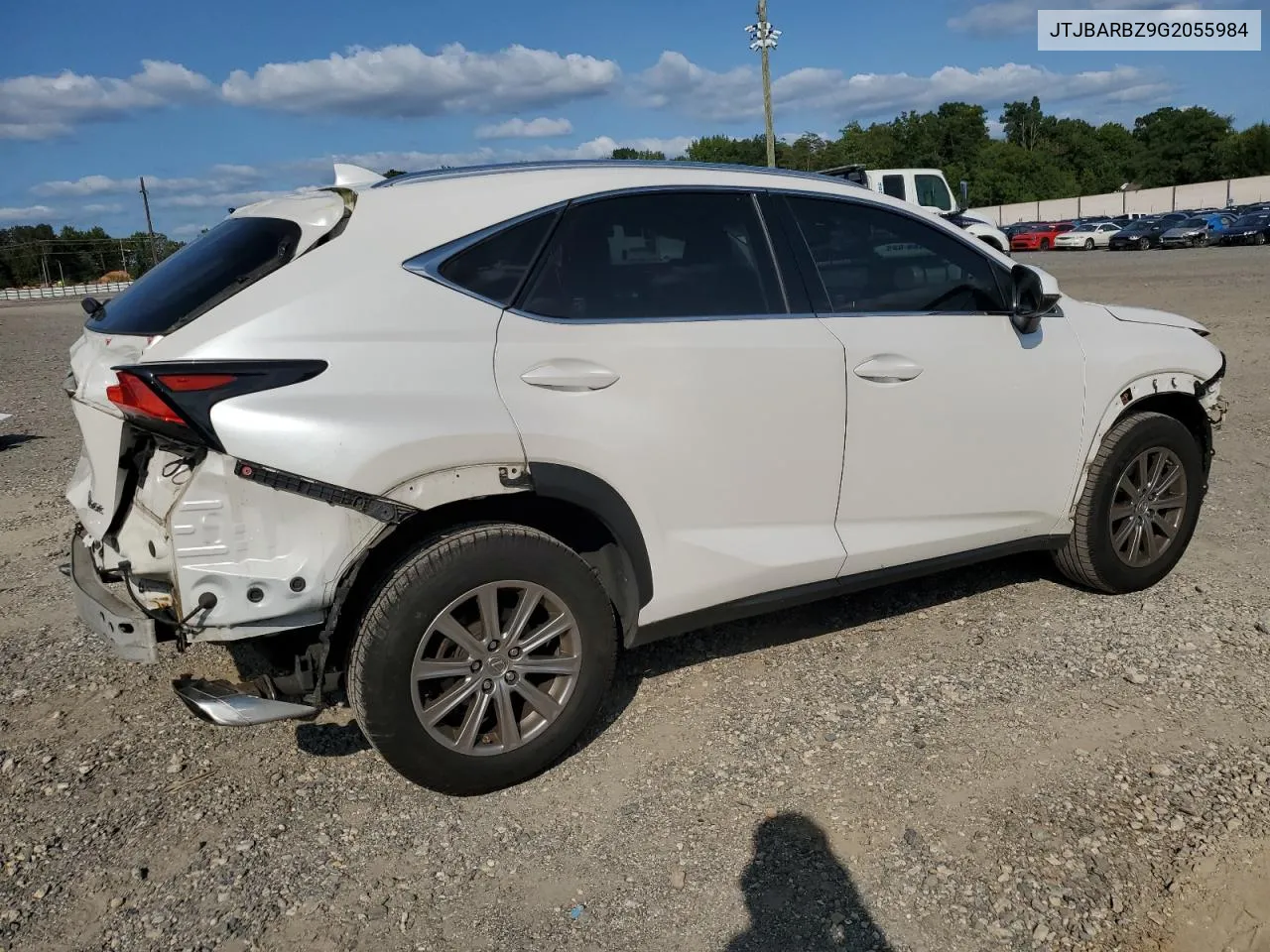 2016 Lexus Nx 200T Base VIN: JTJBARBZ9G2055984 Lot: 69937944