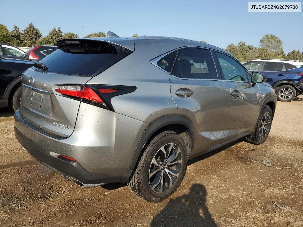 JTJBARBZ4G2079738 2016 Lexus Nx 200T Base