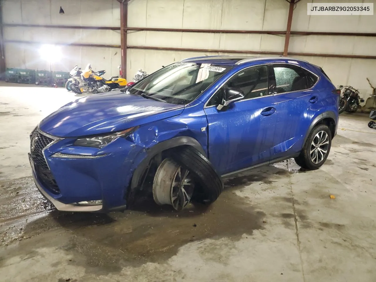 JTJBARBZ9G2053345 2016 Lexus Nx 200T Base