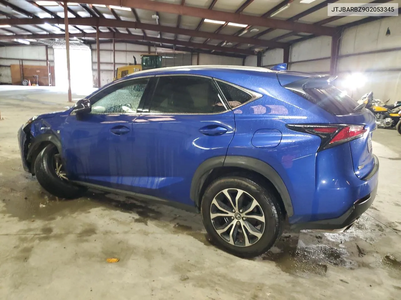 2016 Lexus Nx 200T Base VIN: JTJBARBZ9G2053345 Lot: 70601904