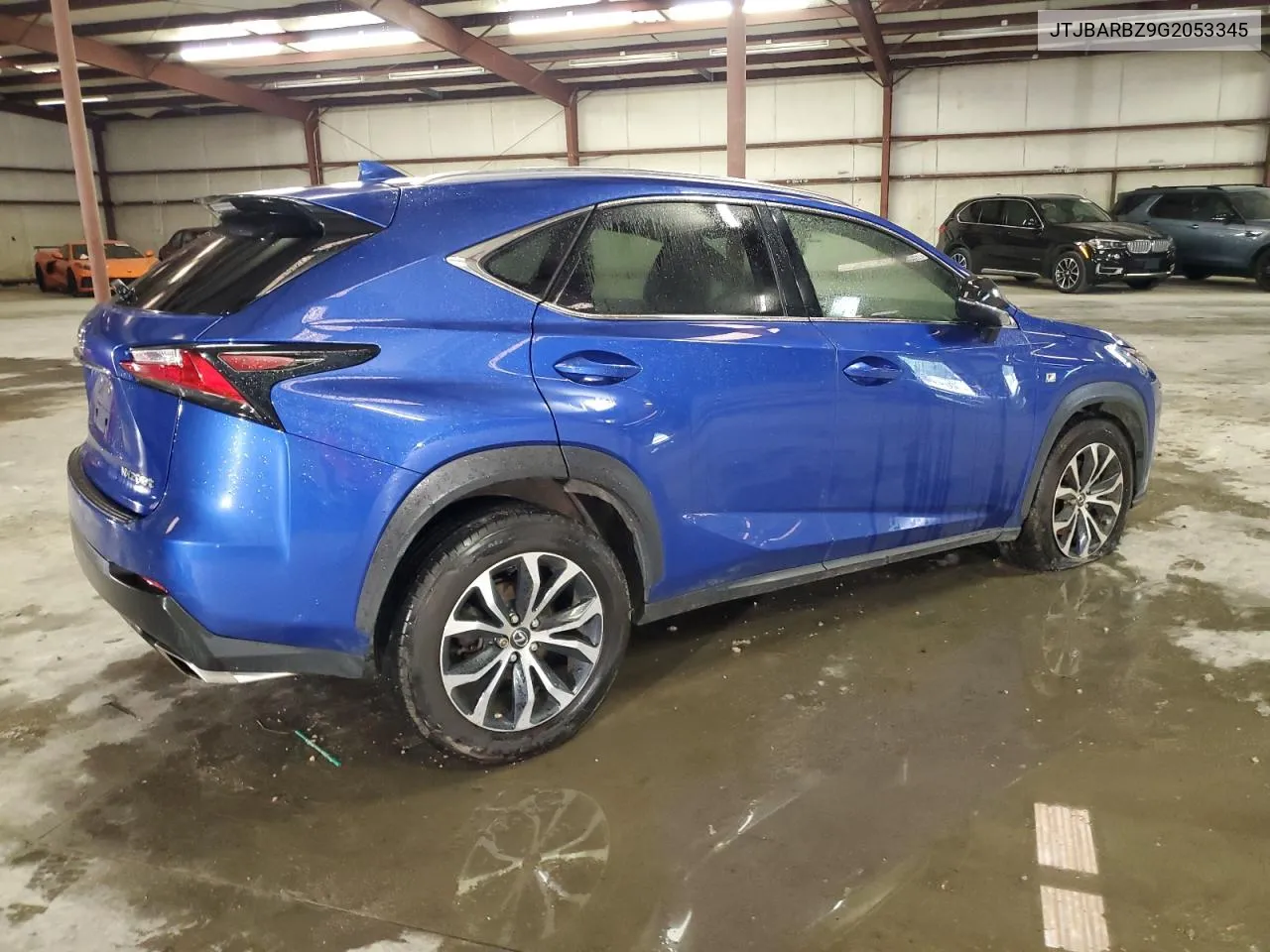 2016 Lexus Nx 200T Base VIN: JTJBARBZ9G2053345 Lot: 70601904