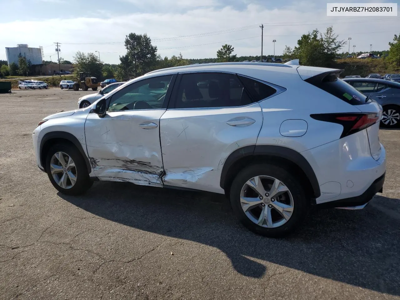 2016 Lexus Nx 200T Base VIN: JTJYARBZ7H2083701 Lot: 70660074