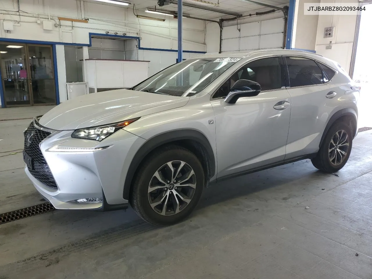 JTJBARBZ8G2093464 2016 Lexus Nx 200T Base