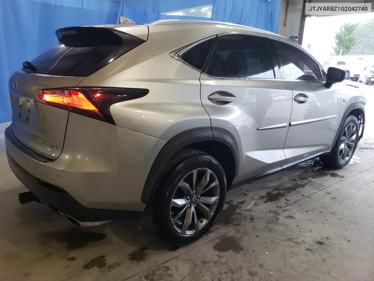 2016 Lexus Nx 200T Base VIN: JTJYARBZ1G2042740 Lot: 70901014