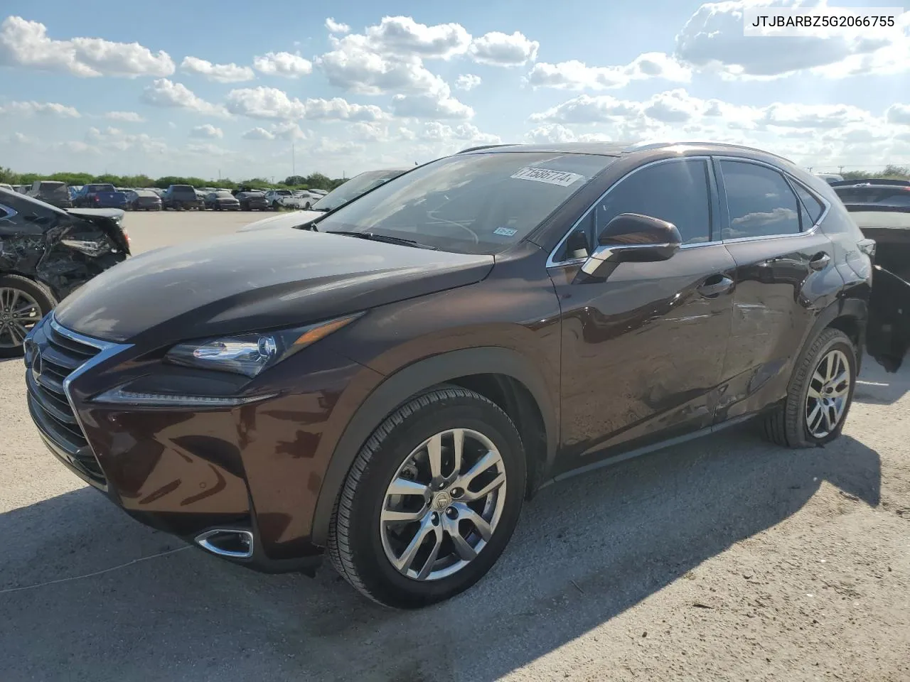 JTJBARBZ5G2066755 2016 Lexus Nx 200T Base