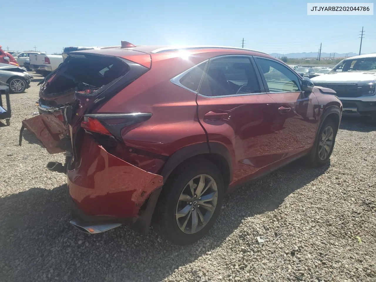 JTJYARBZ2G2044786 2016 Lexus Nx 200T Base