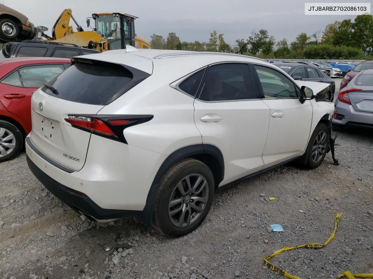 JTJBARBZ7G2086103 2016 Lexus Nx 200T Base