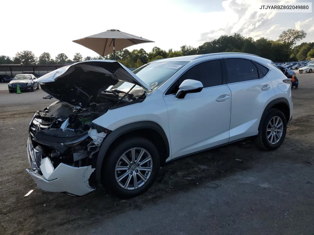 2016 Lexus Nx 200T Base VIN: JTJYARBZ8G2049880 Lot: 71919464