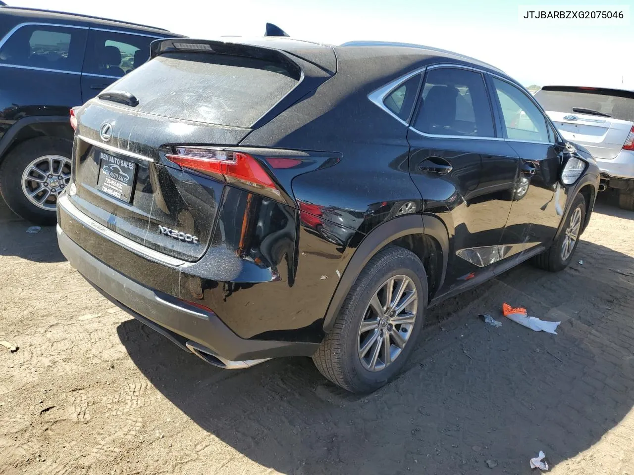 2016 Lexus Nx 200T Base VIN: JTJBARBZXG2075046 Lot: 72159514