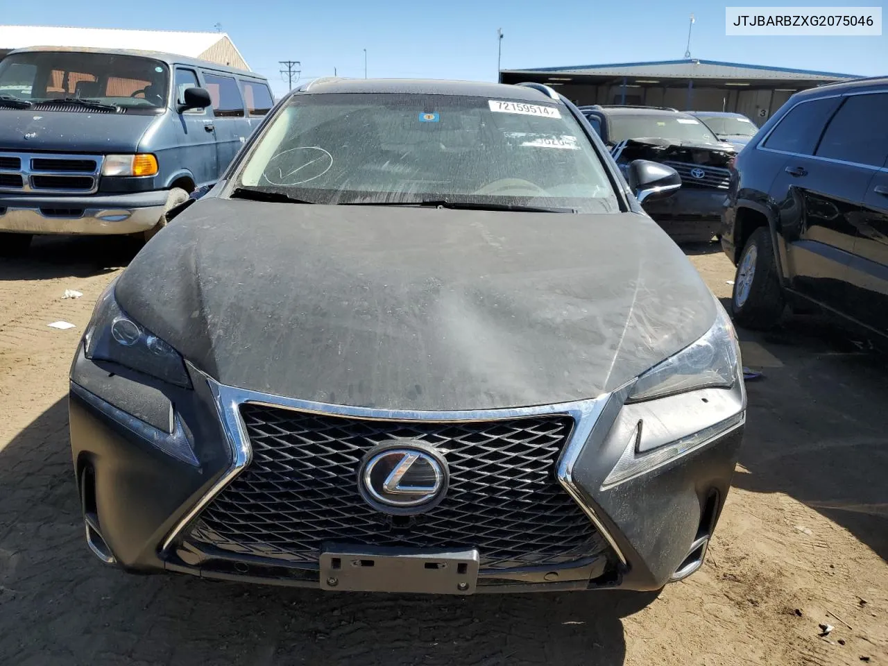 JTJBARBZXG2075046 2016 Lexus Nx 200T Base