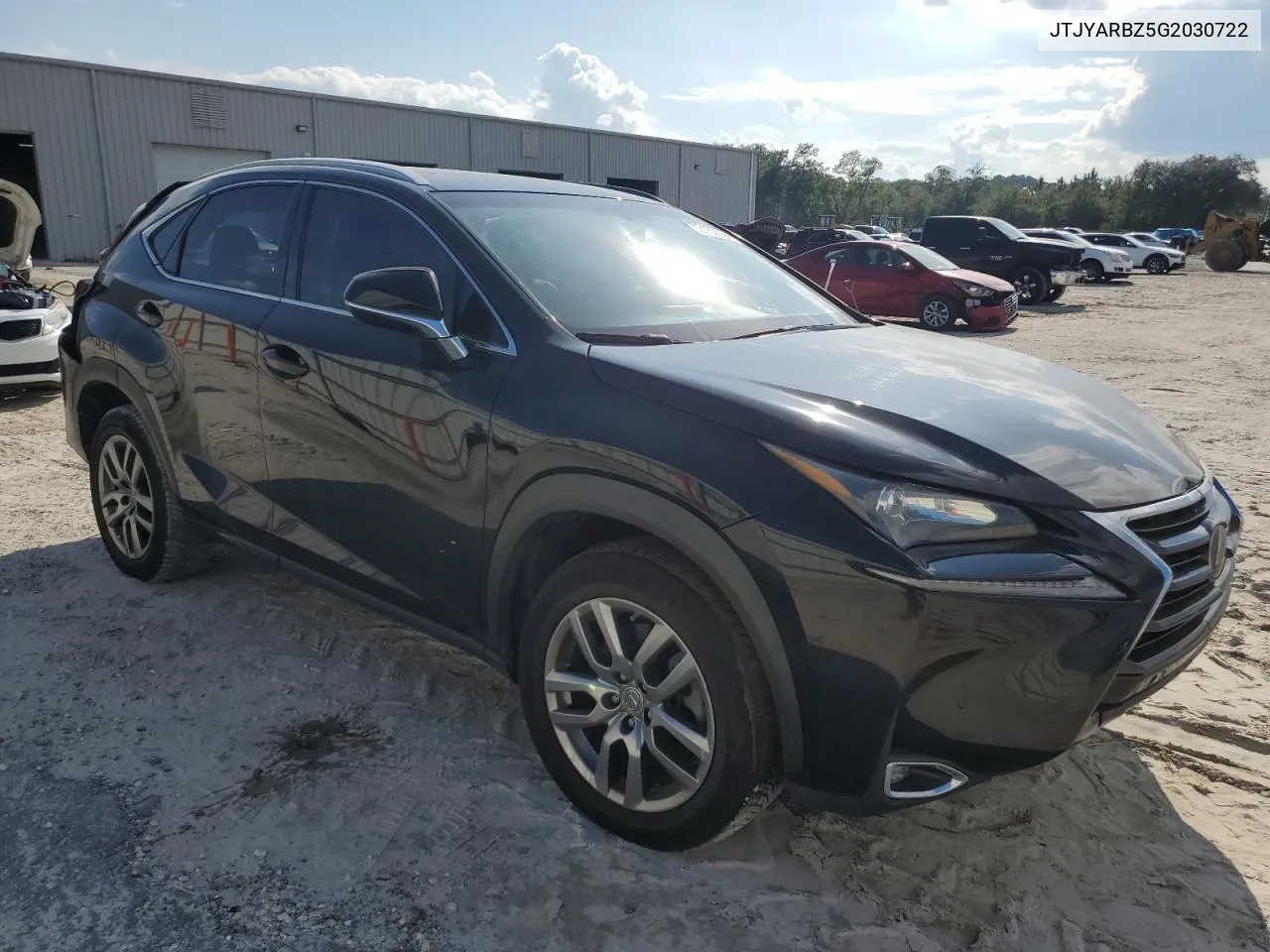 2016 Lexus Nx 200T Base VIN: JTJYARBZ5G2030722 Lot: 72162914