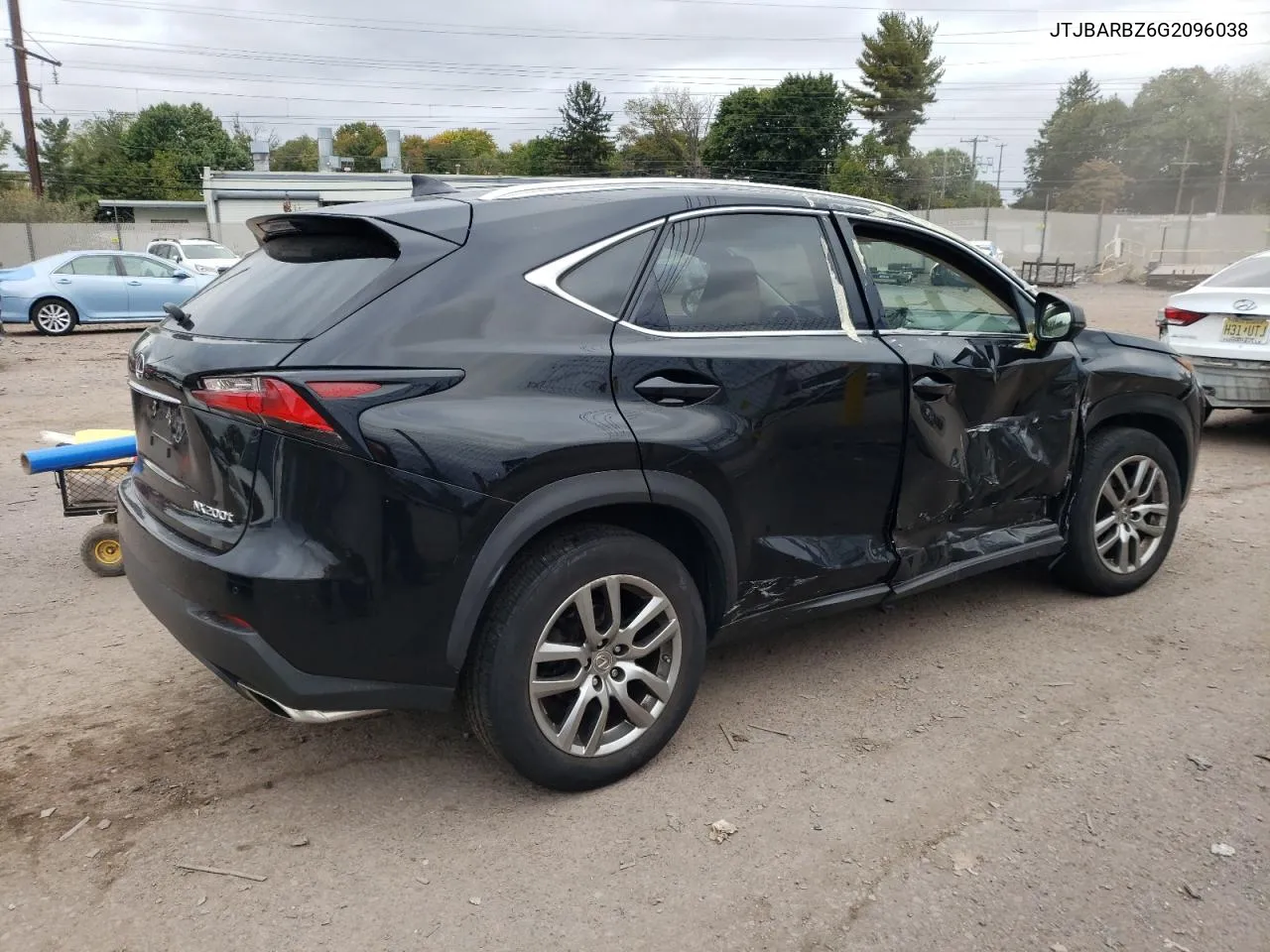 2016 Lexus Nx 200T Base VIN: JTJBARBZ6G2096038 Lot: 72558674