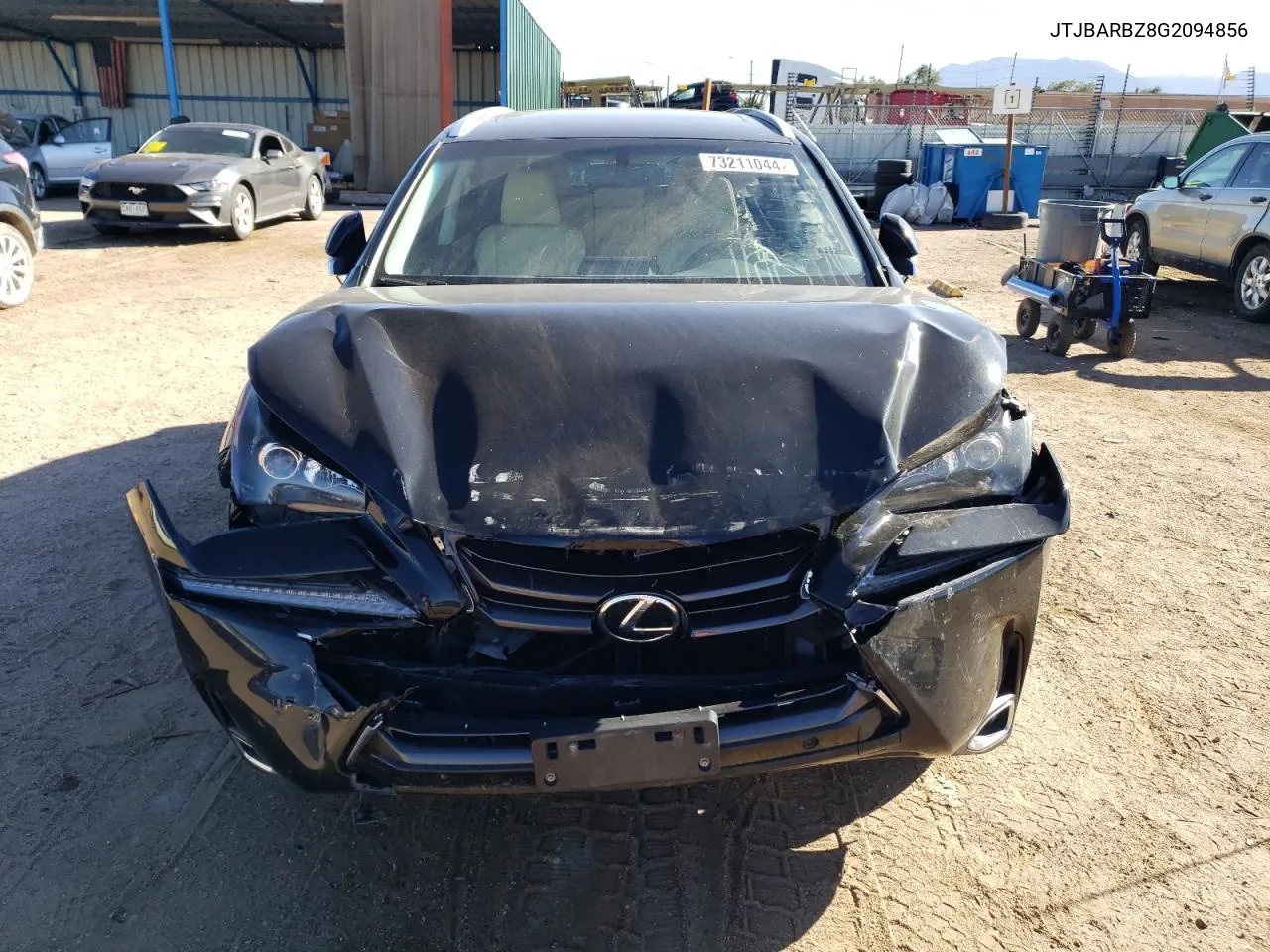 2016 Lexus Nx 200T Base VIN: JTJBARBZ8G2094856 Lot: 73211044