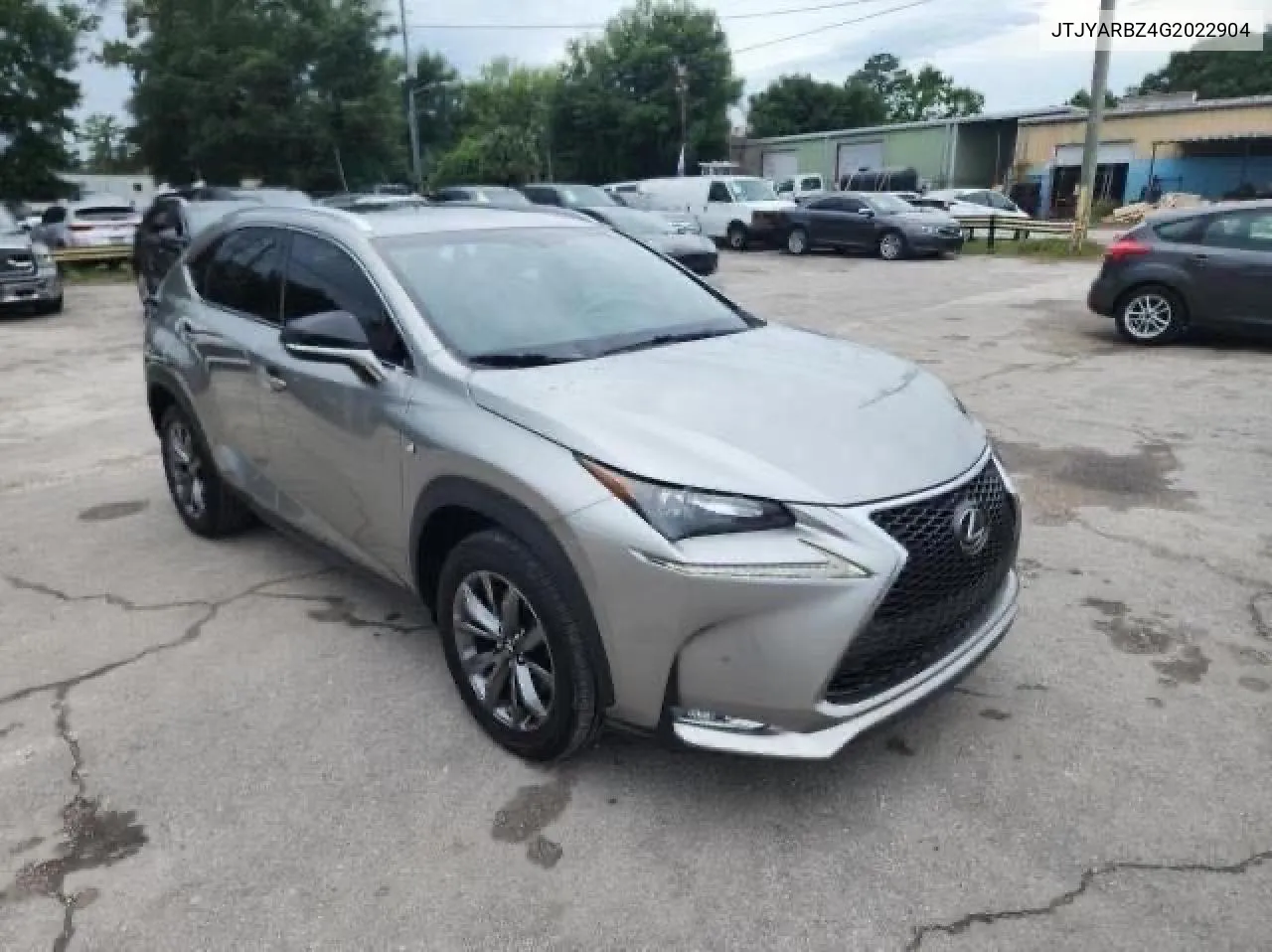 2016 Lexus Nx 200T Base VIN: JTJYARBZ4G2022904 Lot: 73385444