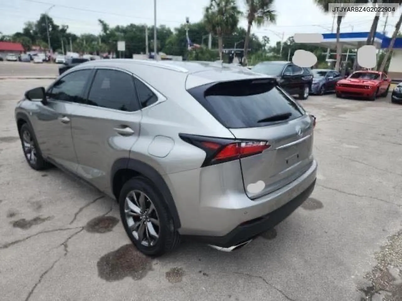 2016 Lexus Nx 200T Base VIN: JTJYARBZ4G2022904 Lot: 73385444