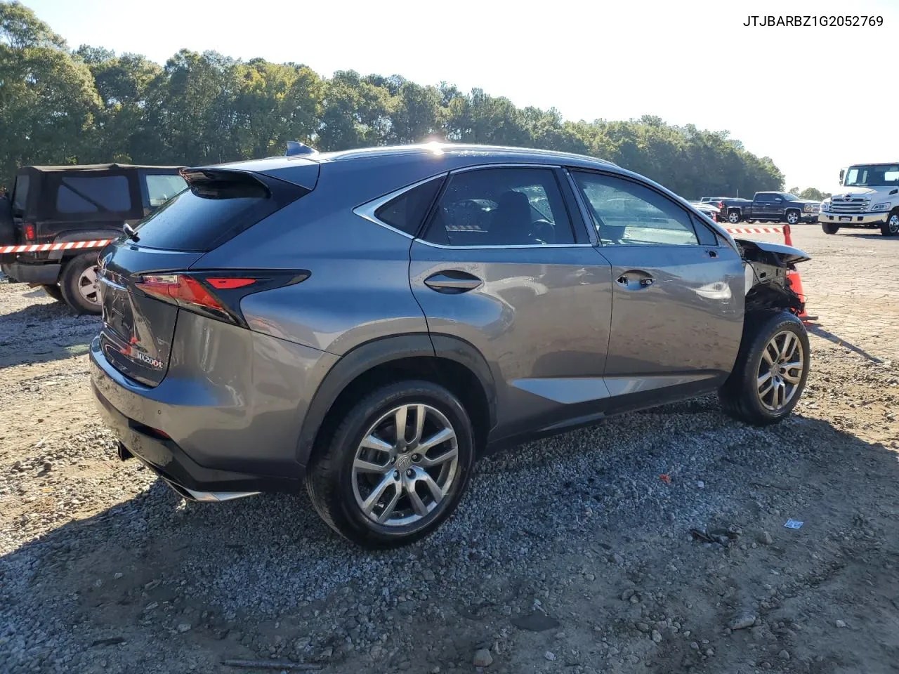 2016 Lexus Nx 200T Base VIN: JTJBARBZ1G2052769 Lot: 74303044