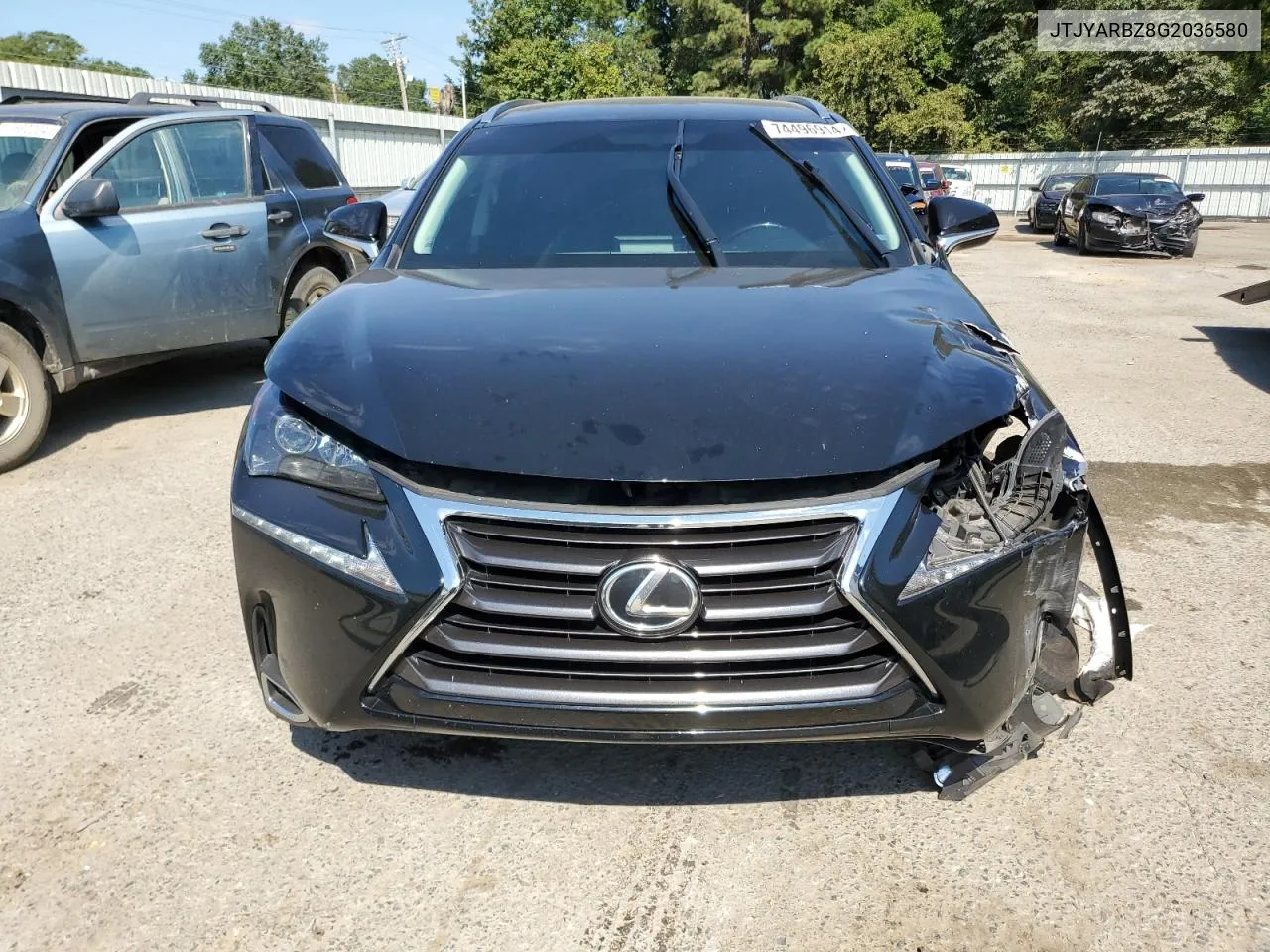 2016 Lexus Nx 200T Base VIN: JTJYARBZ8G2036580 Lot: 74496914