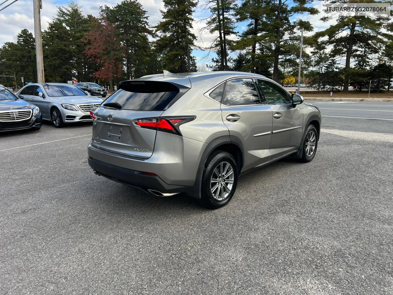 2016 Lexus Nx 200T Base VIN: JTJBARBZ5G2078064 Lot: 74585694