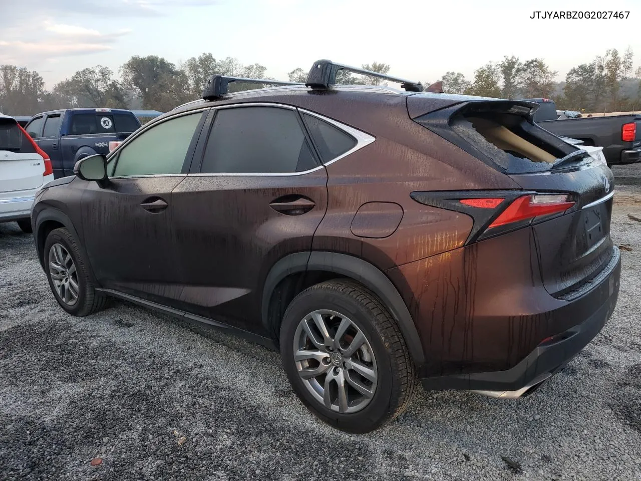 2016 Lexus Nx 200T Base VIN: JTJYARBZ0G2027467 Lot: 74701954