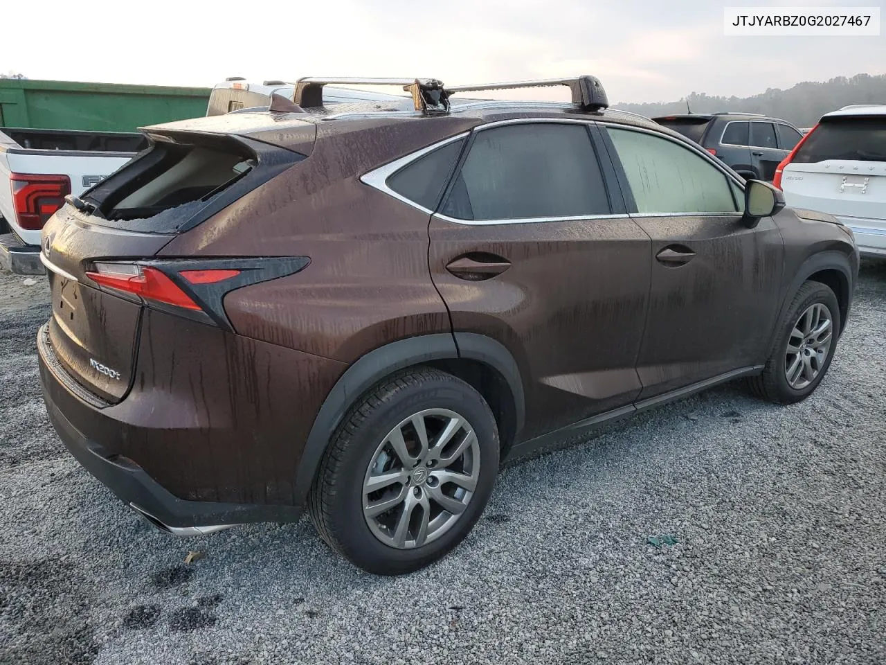 2016 Lexus Nx 200T Base VIN: JTJYARBZ0G2027467 Lot: 74701954