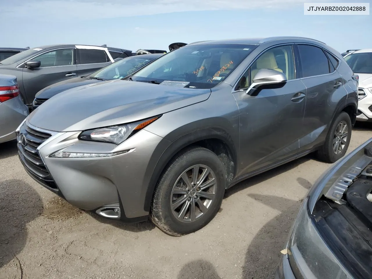 JTJYARBZ0G2042888 2016 Lexus Nx 200T Base