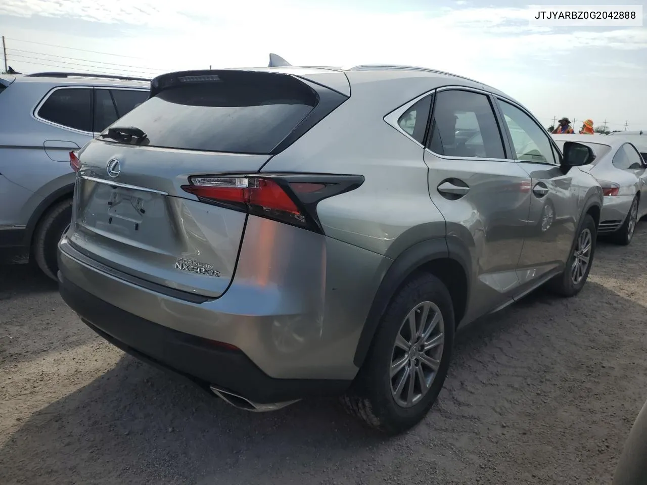 JTJYARBZ0G2042888 2016 Lexus Nx 200T Base