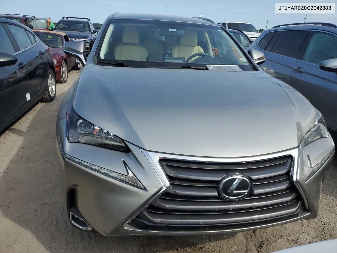 JTJYARBZ0G2042888 2016 Lexus Nx 200T Base