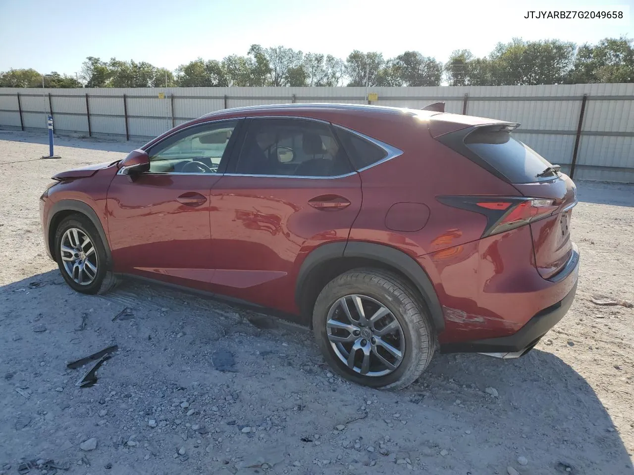 2016 Lexus Nx 200T Base VIN: JTJYARBZ7G2049658 Lot: 74973064