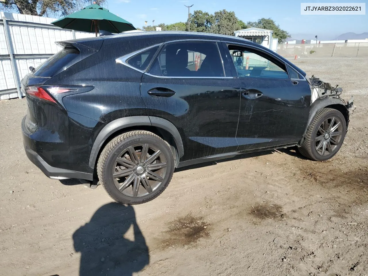 2016 Lexus Nx 200T Base VIN: JTJYARBZ3G2022621 Lot: 75023764