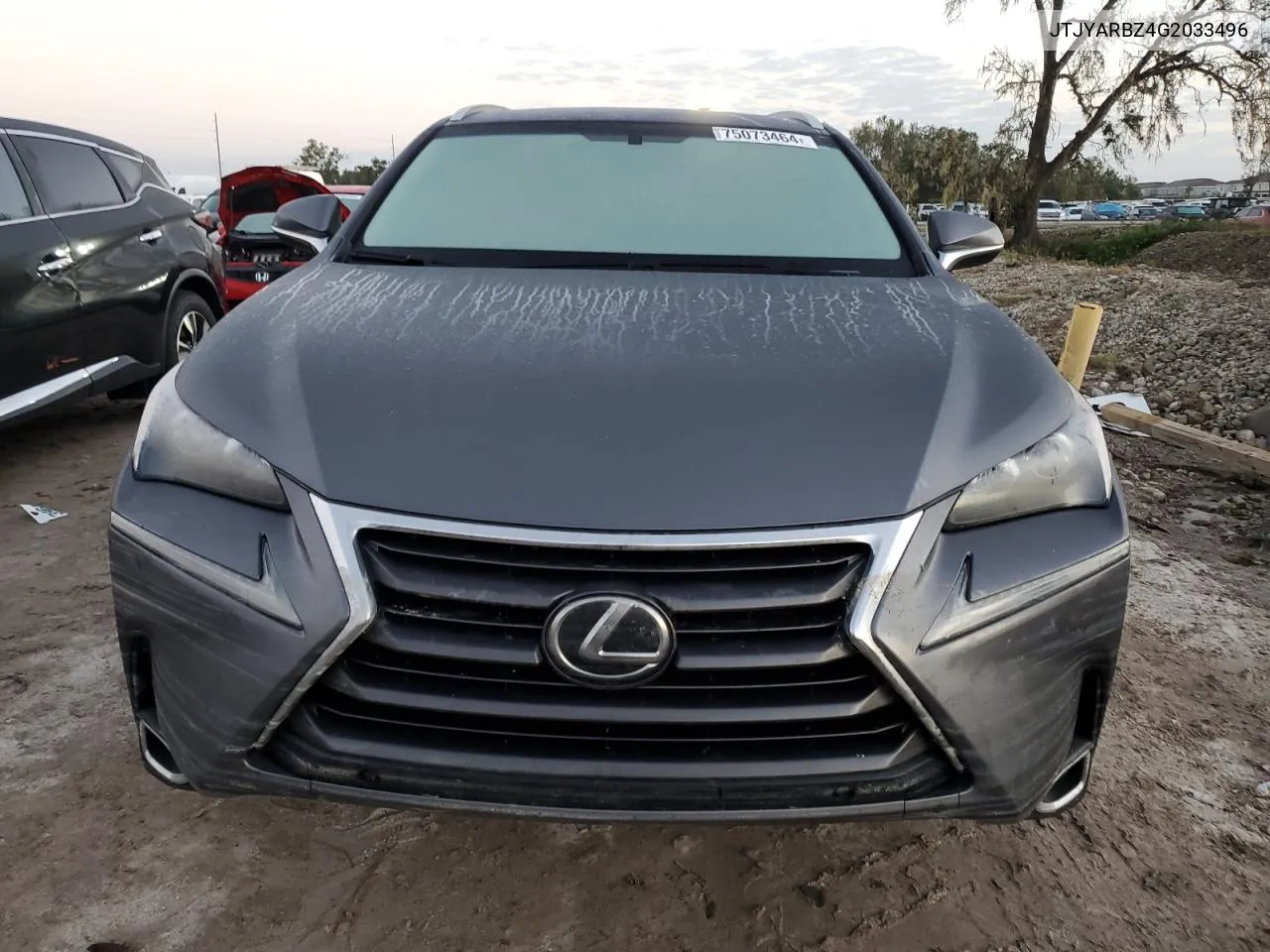 2016 Lexus Nx 200T Base VIN: JTJYARBZ4G2033496 Lot: 75073464