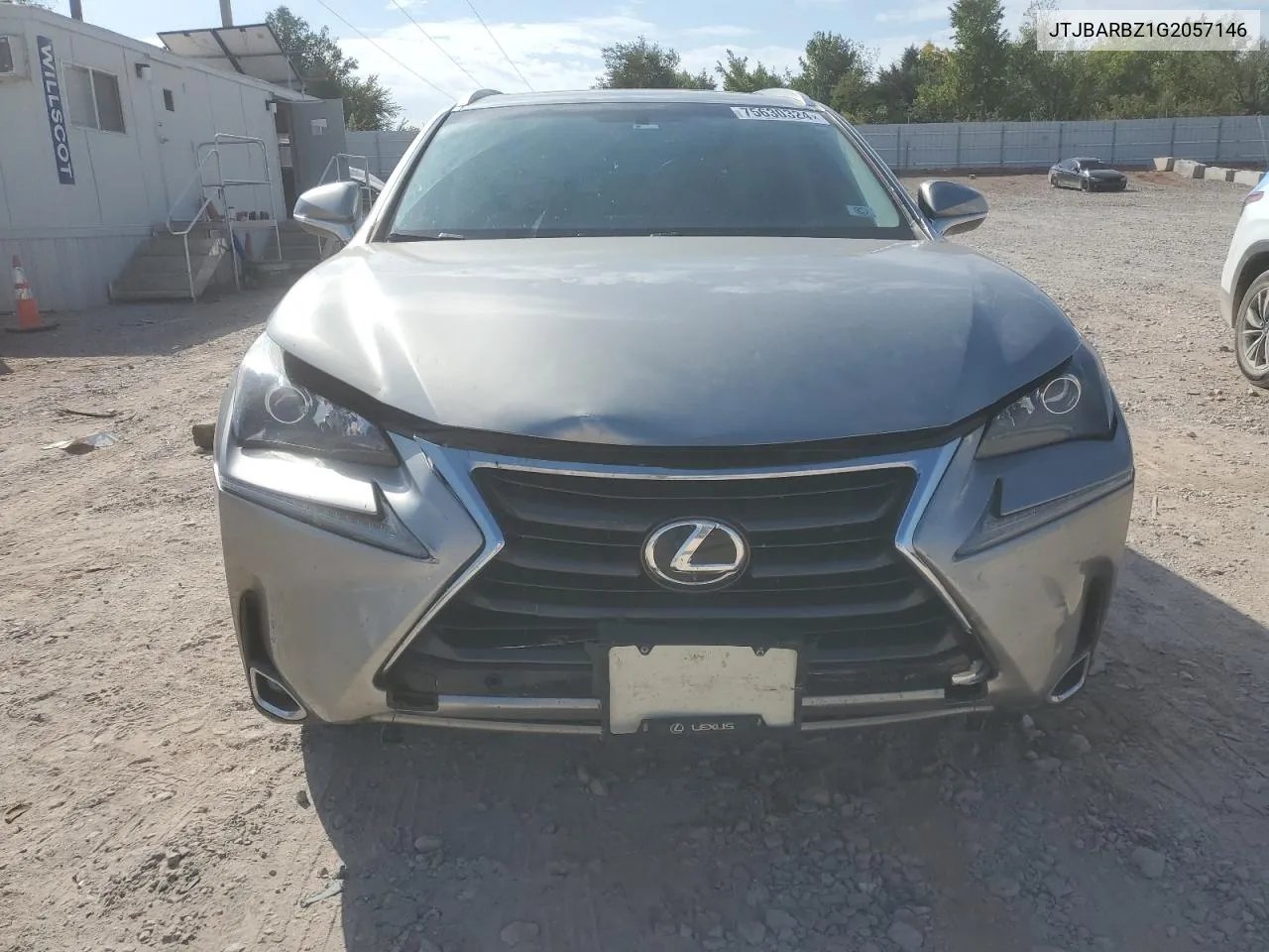 2016 Lexus Nx 200T Base VIN: JTJBARBZ1G2057146 Lot: 75630324