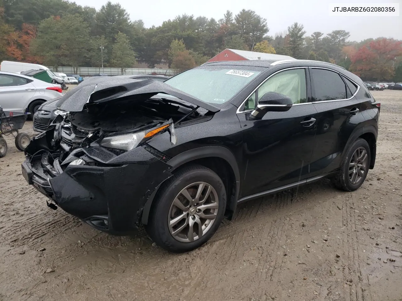 2016 Lexus Nx 200T Base VIN: JTJBARBZ6G2080356 Lot: 75657304