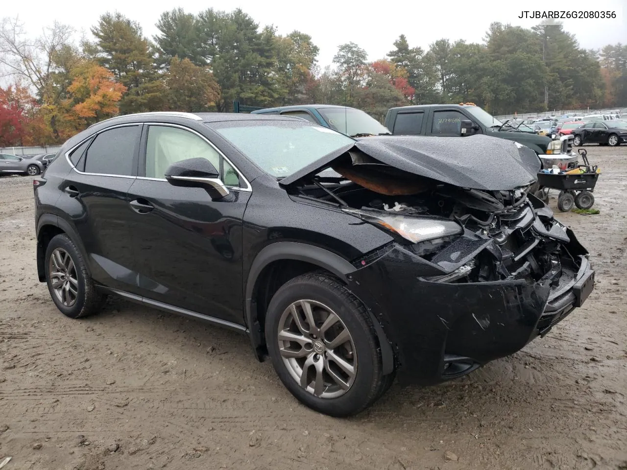 2016 Lexus Nx 200T Base VIN: JTJBARBZ6G2080356 Lot: 75657304