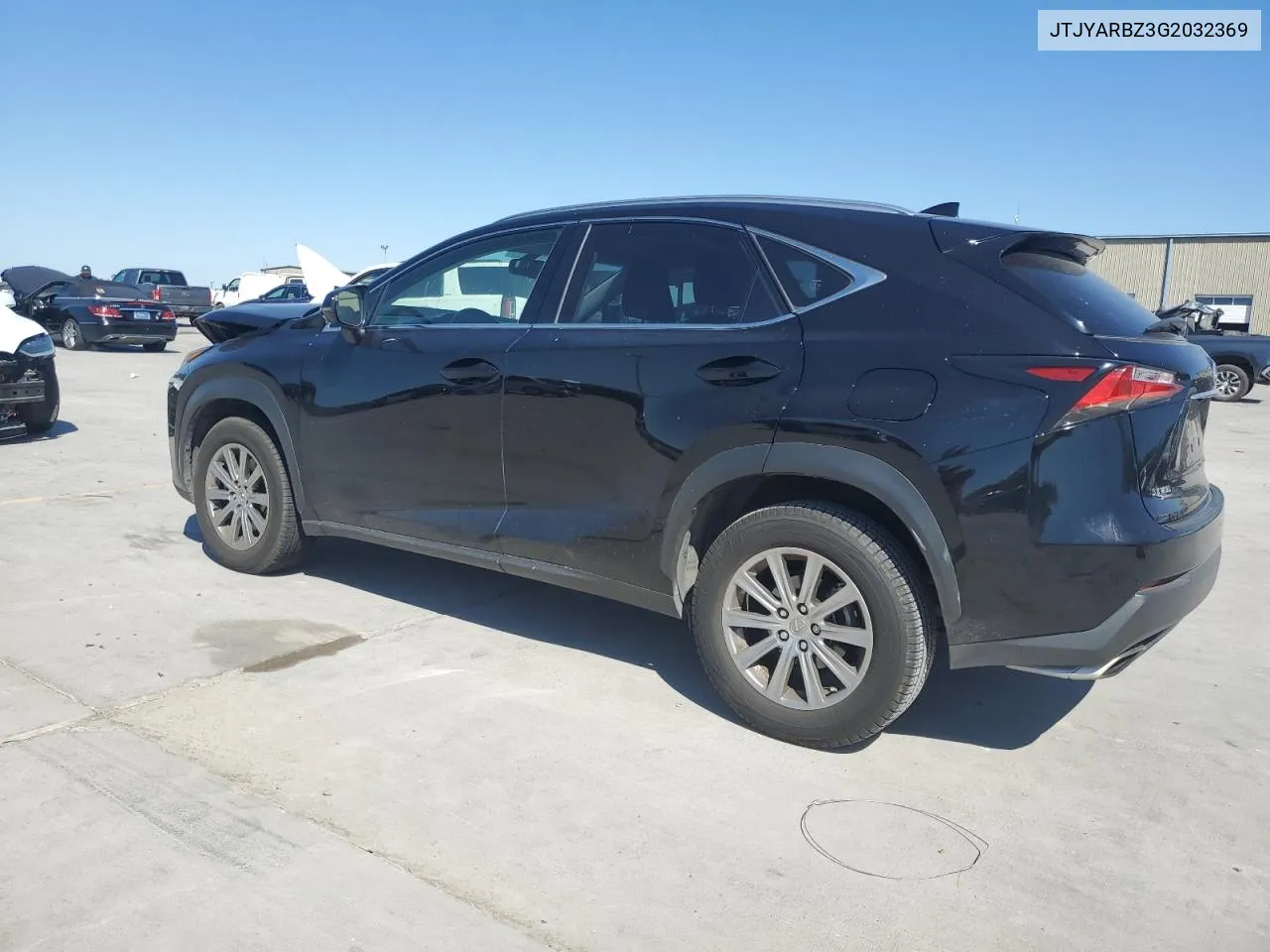 2016 Lexus Nx 200T Base VIN: JTJYARBZ3G2032369 Lot: 76667504